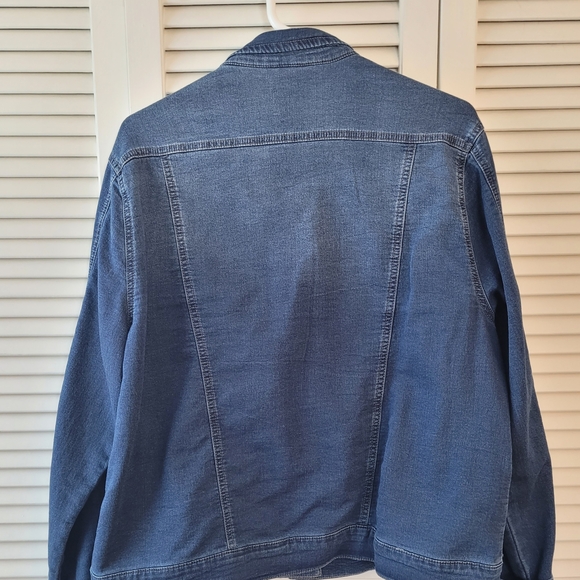 Buffalo David Bitton Stretch Denim Jacket Medium Wash Blue XL - Picture 7 of 7